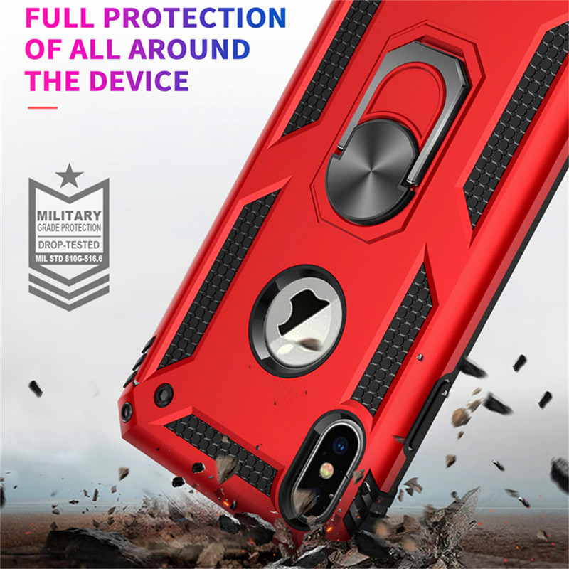 TOKERSE iPhone 11 Pro Max X 6 6S 7 8 Plus Magnetic Phone Case