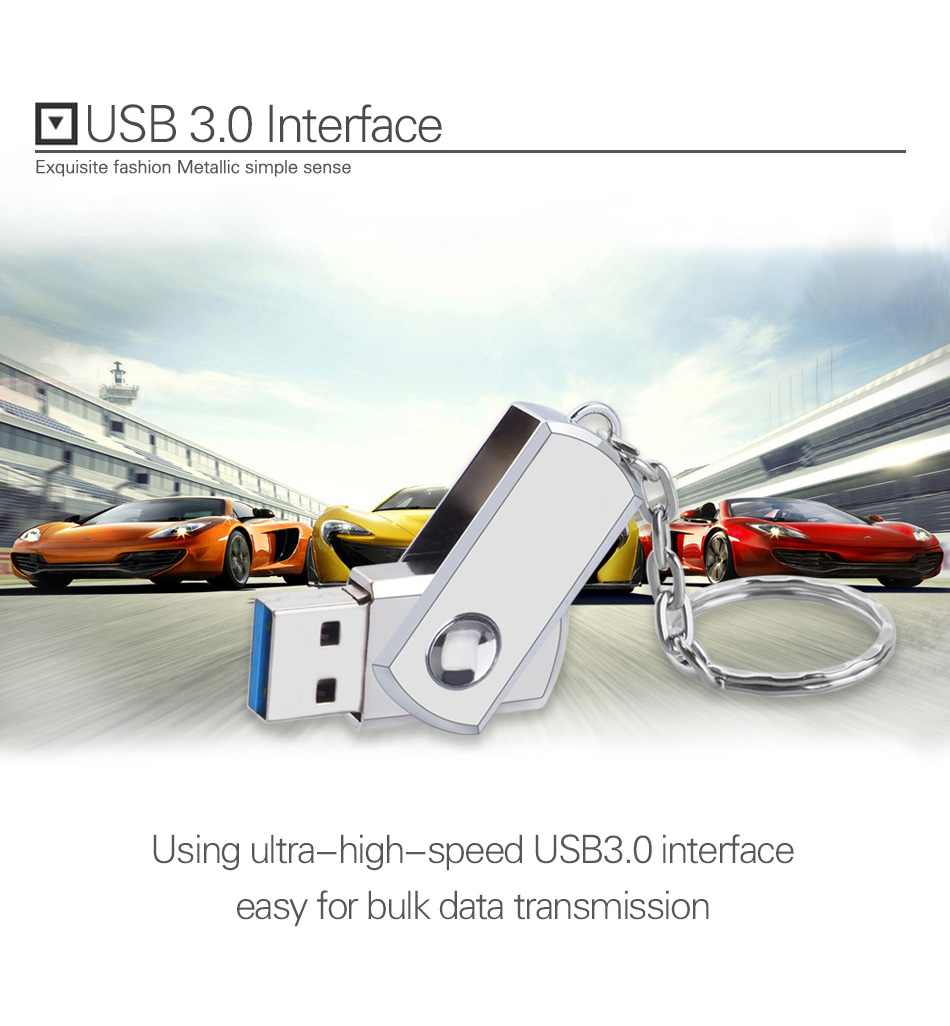 TOKERSE 16GB Pen USB 3.0 flash drive Drive 3.0 Waterproof Metal