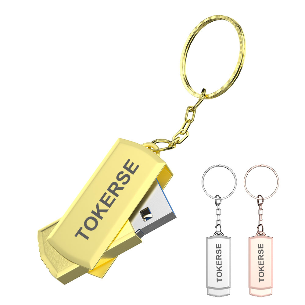 TOKERSE 4GB Pen USB 3.0 flash drive Drive 3.0 Waterproof Metal